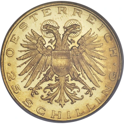 25 Schilling front