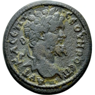 Æ25 - Septimius Severus BPOYZHNΩΝ; Bruzus front