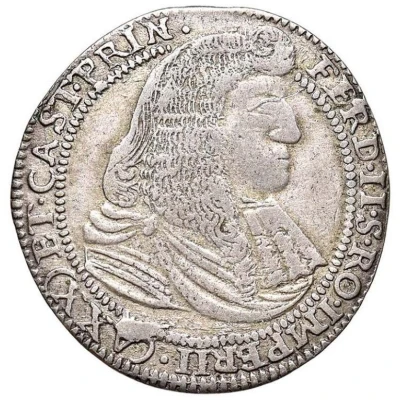 25 Soldi - Ferdinando II Eagle ND front