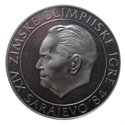 250 Dinara Winter Olympics 1984 - Head of Tito back