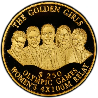 250 Dollars - Elizabeth II Golden Girls back