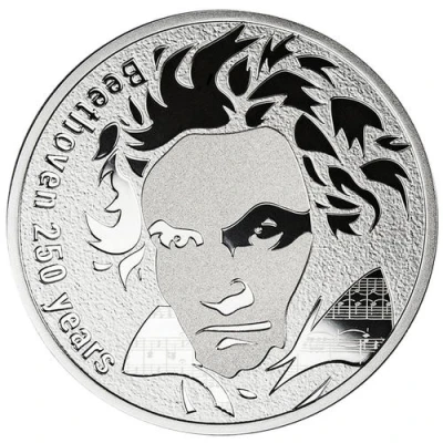 250 Francs Beethoven back