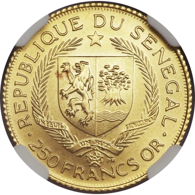 250 Francs Eurafrique Program front