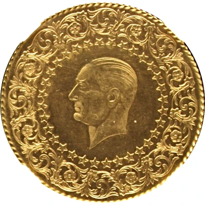 250 Kuruş Gold Bullion Coinage front