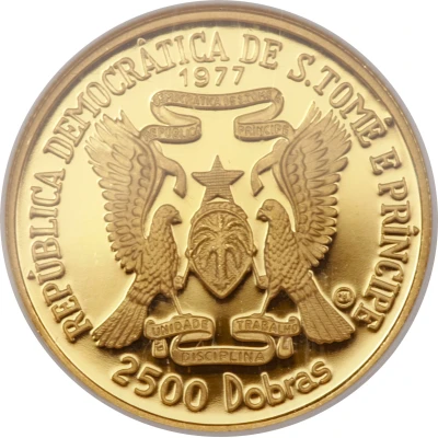 2500 Dobras Independence front