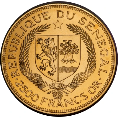 2500 Francs Eurafrique Program front