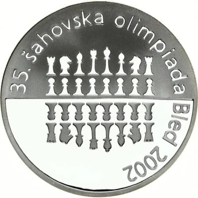 2500 Tolarjev 35th Chess Olympiad back