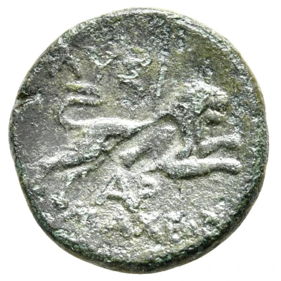 Æ25 309 BC - 220 BC back