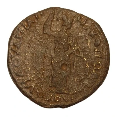 Æ26 - Caracalla Y ΦΛ OYΛΠIAN NIKOΠOΛI ΠΡOC I; Nicopolis ad Istrum back