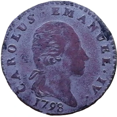 2.6 Soldi - Charles Emmanuel IV front