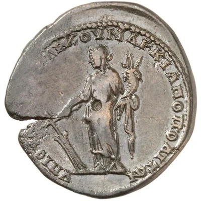 Æ27 - Elagabalus YΠ IOYΛ ANT CEΛEYKOY MAPKIANOΠOΛITΩN; Consular Legate Julius Antonius Seleucus; Marcianopolis back