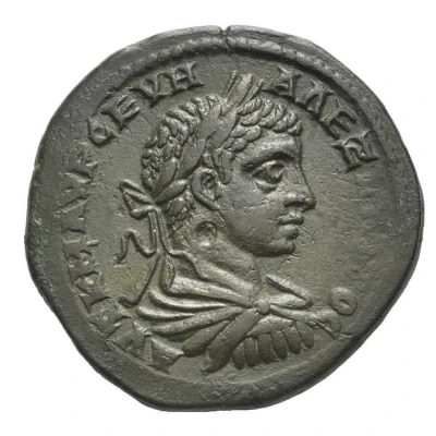 Æ27 - Severus Alexander ΗΓ OYΜ ΤΕPΕΒΕΝΤEΙΝΟY MAPKIANOΠOΛITΩN; Consular Legate Umbrius Tereventinus; Marcianopolis front