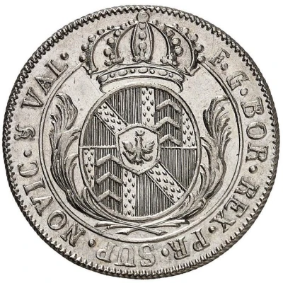 28 Kreuzer - Frederick William II front