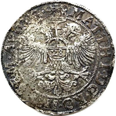 28 Stivers / Silver Florin - Matthias I back