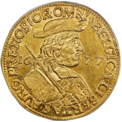 28 Stuivers / Florin gold back