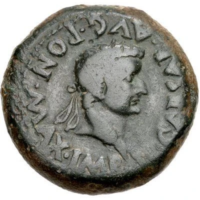 Æ28 - Tiberius AETERNITATI · AVGVSTAE front