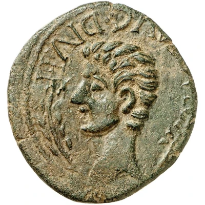 Æ29 - Augustus Hispania 27 BC - 14 AD front