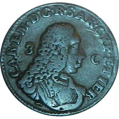 3 Cagliaresi - Carlo Emanuelle III front