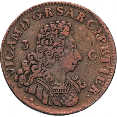 3 Cagliaresi - Victor Amadeus II front