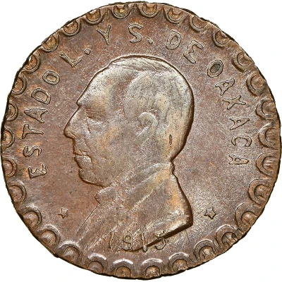 3 Centavos Provisional Government. Flat Top front