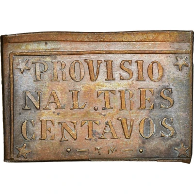 3 Centavos Provisional Government back