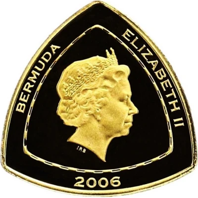 3 Dollars - Elizabeth II The Mary Celestia; Gold Proof Issue front