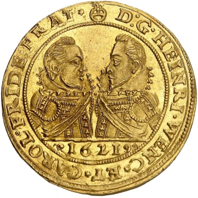 3 Ducats - Henry Wenceslaus and Charles Frederick I front