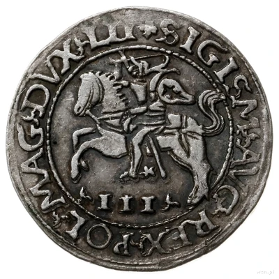 3 Groats - Sigismund II Augustus front