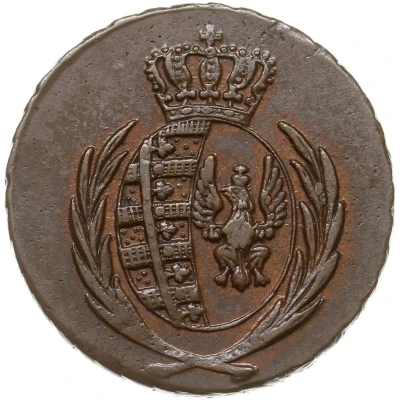 3 Grosze - Frederick Augustus I I.S. front