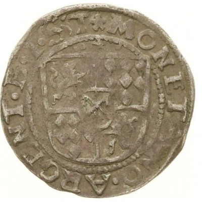 3 Kreuzer / Stiver - In name of Matthias 1 shield ND front