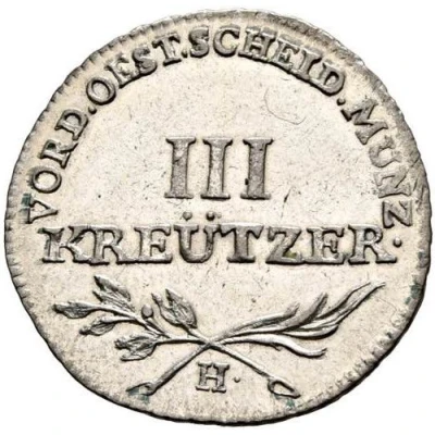 3 Kreuzer - Joseph II / Leopold II back