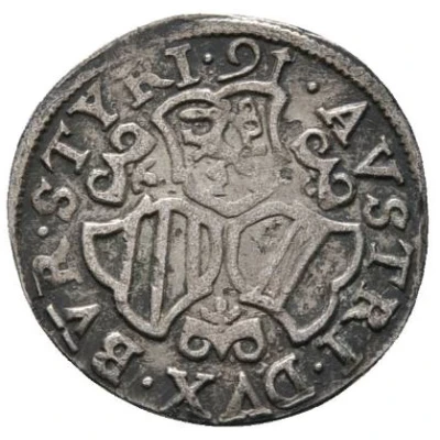 3 Kreuzers - Charles II Francis of Austria back