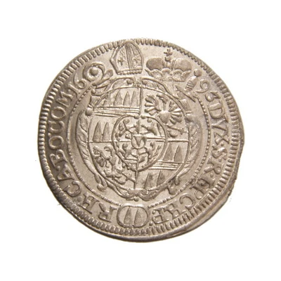 3 Kreuzers - Charles II of Liechtenstein-Kastelkorn back