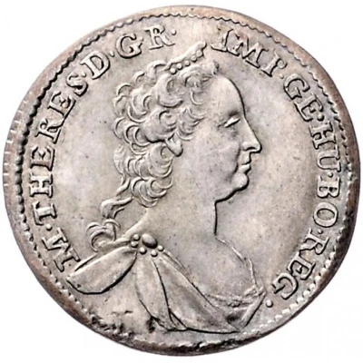 3 Kreuzers - Maria Theresia Vienna front