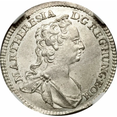 3 Kreuzers - Maria Theresia Vienna front