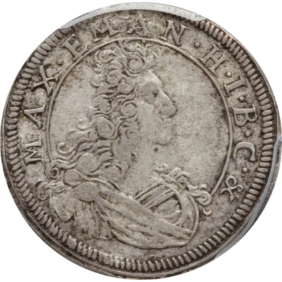 3 Kreuzers - Maximilian II Emanuel front