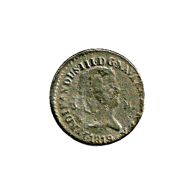 3 Maravedis - Ferdinand VII laureate head front