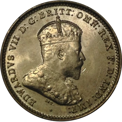 3 Pence - Edward VII front