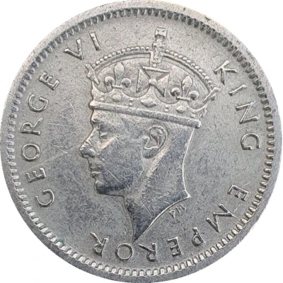 3 Pence - George VI front