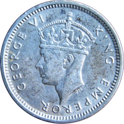 3 Pence - George VI front