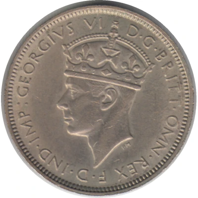 3 Pence - George VI front