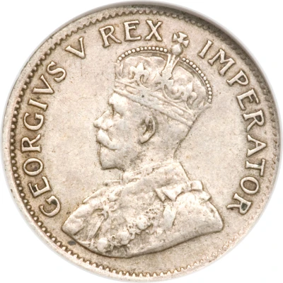 3 Pence - George V front