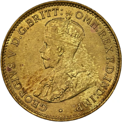 3 Pence - George V front