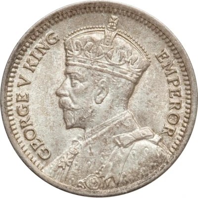 3 Pence - George V front