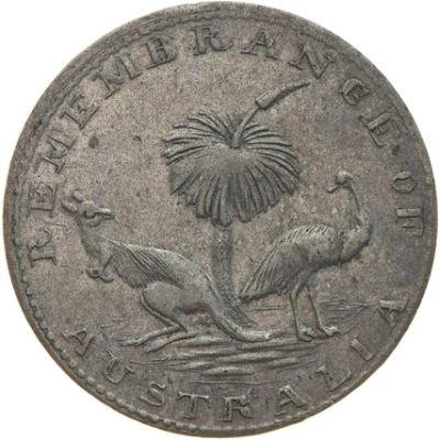 3 Pence - Hogarth, Erichsen and Co Sydney; New South Wales back