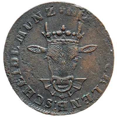 3 Pfening - Christian Louis II front