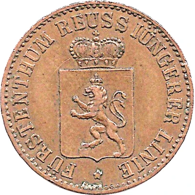 3 Pfennige - Henry XIV front