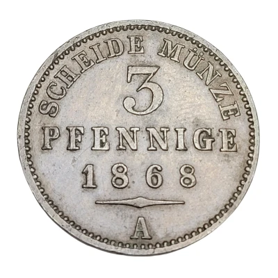 3 Pfennige - Henry XXII back