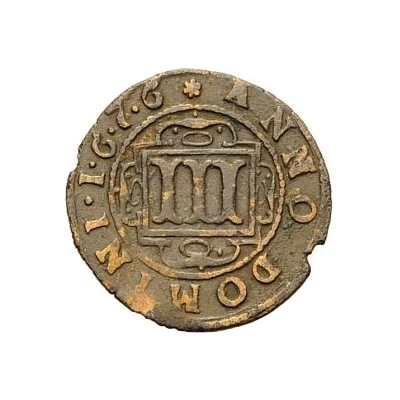 3 Pfennigs - Ferdinand II of Fürstenberg back