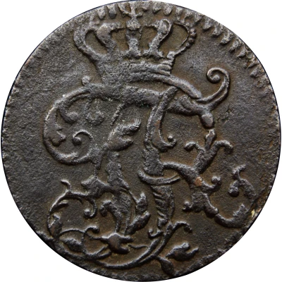 3 Pfennigs - Frederick II front